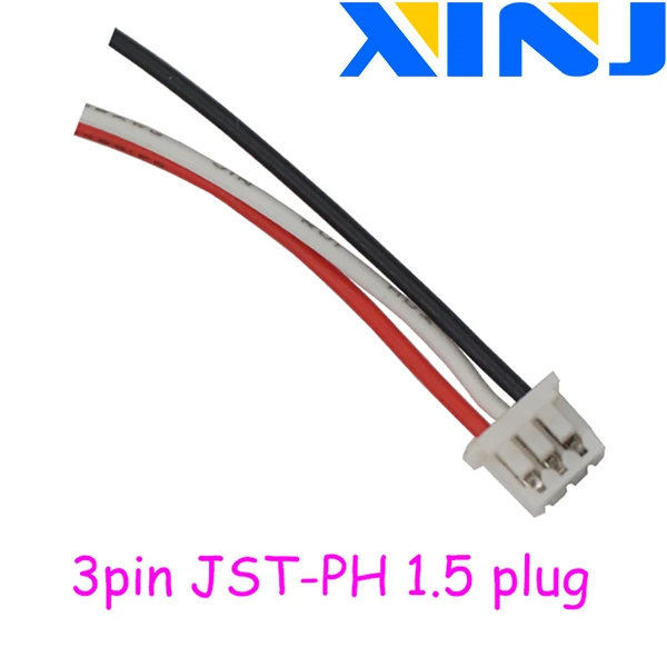 XINJ 3,7 V 470 мАч литий-полимерный аккумулятор li-po 582535 3pin JST-PH 1,0/1,25/1,5/2,0/2,54 мм разъем для gps навигации музыкальный плеер