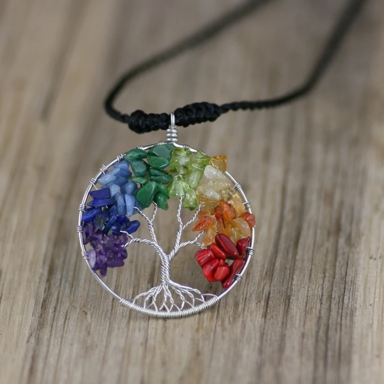 Aliexpress.com Comprar Do yuanes originales color Pachira árbol afortunado adornos collar pendiente de europa y américa hechos a mano árbol de li de