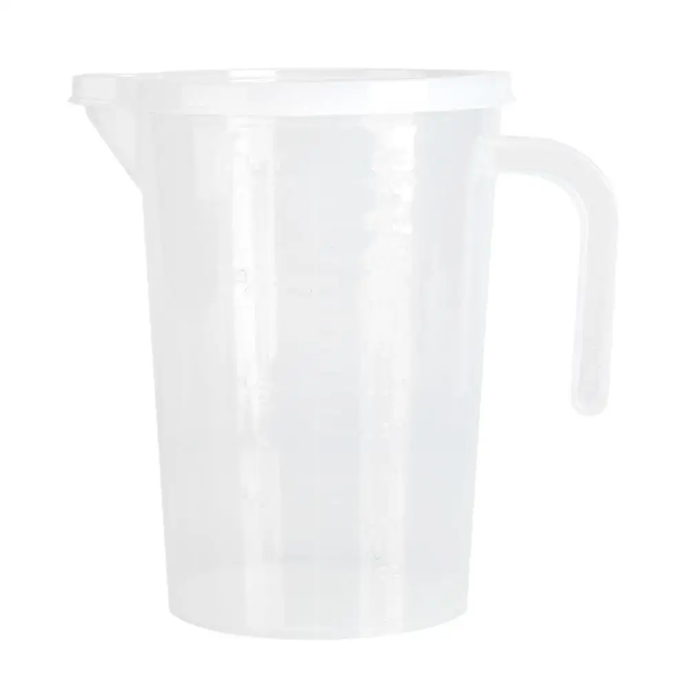 Clear Plastic Kitchen Measuring Cup with Lid, 500-1000ml Capacity