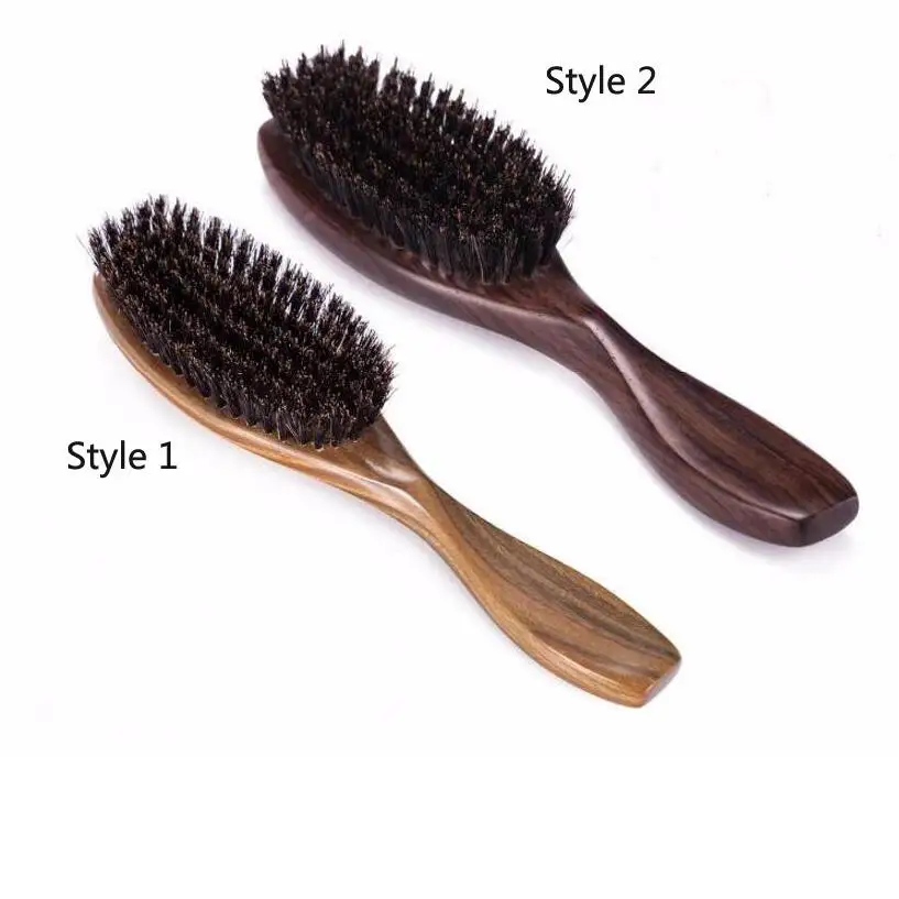 Wood Hair Brush Sandalwood Comb Wooden Hairbrushes Paddle Hair Comb