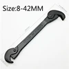 Hot sale Universal Wrench 8-42mm Multi-function Quick Snap Grip Wrench Socket Head Adjustable Wrench Spanner For Nuts and Bolts ► Photo 2/6