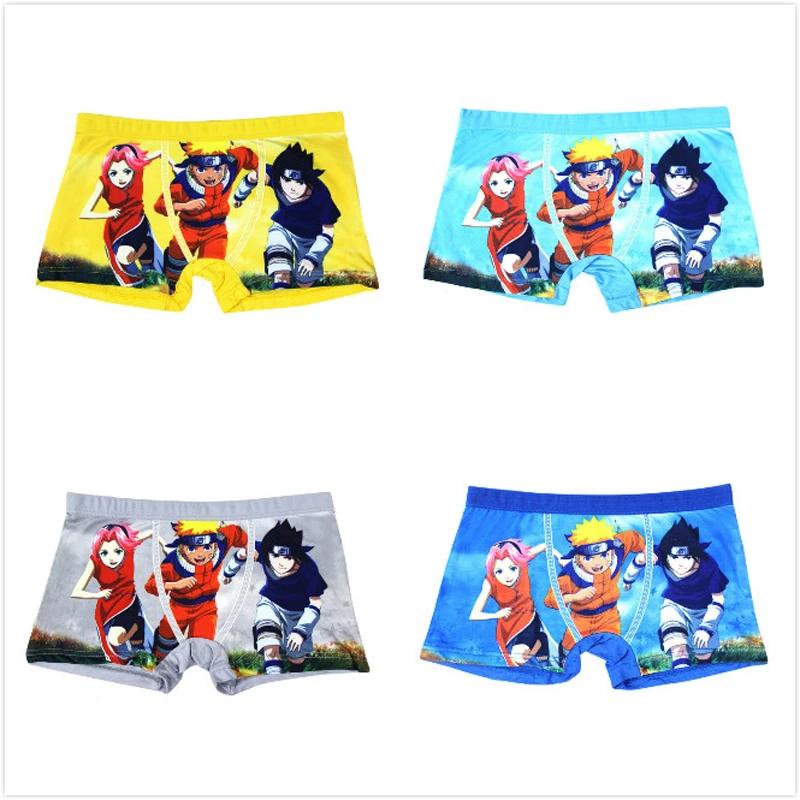 16アニメnaruto子供男の子パンティー漫画うずまきナルト印刷underwearブリーフブランド短い簡単な赤ちゃん男の子パンツボクサー Boys Underpants Boys Pantieskids Boy Panties Aliexpress
