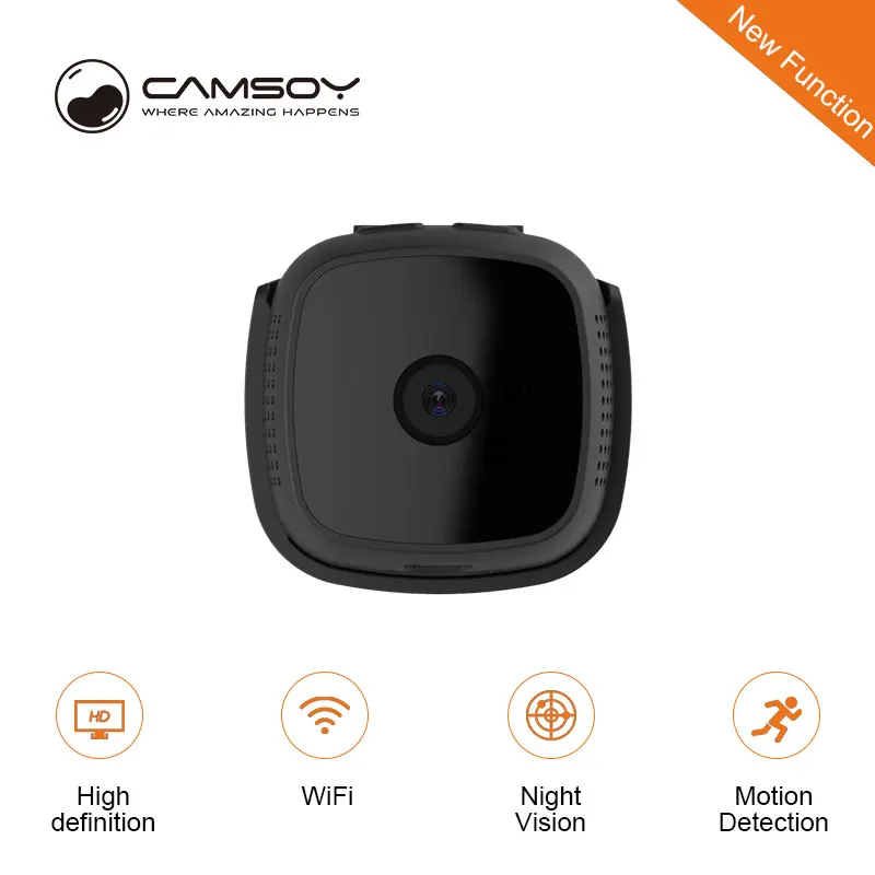 

Mini Camera Wifi 720p IP Outdoor Night Vision Android wi fi Wireless Small Car Camcorder Motion Detection HD Sport Portable