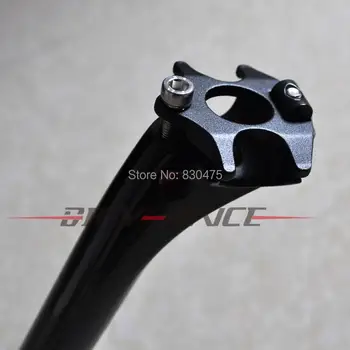 

Double nails 3K Carbon fiber seatpost bicycle carbon seat tube mtb road bike cycling carbon seatpost 27.2 350mm