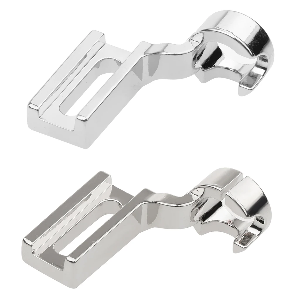 2 Pieces Ruler Foot Frame Quilting Embroidery Presser Foot High Shank for Singer Pfaff Brother Sewing Machine