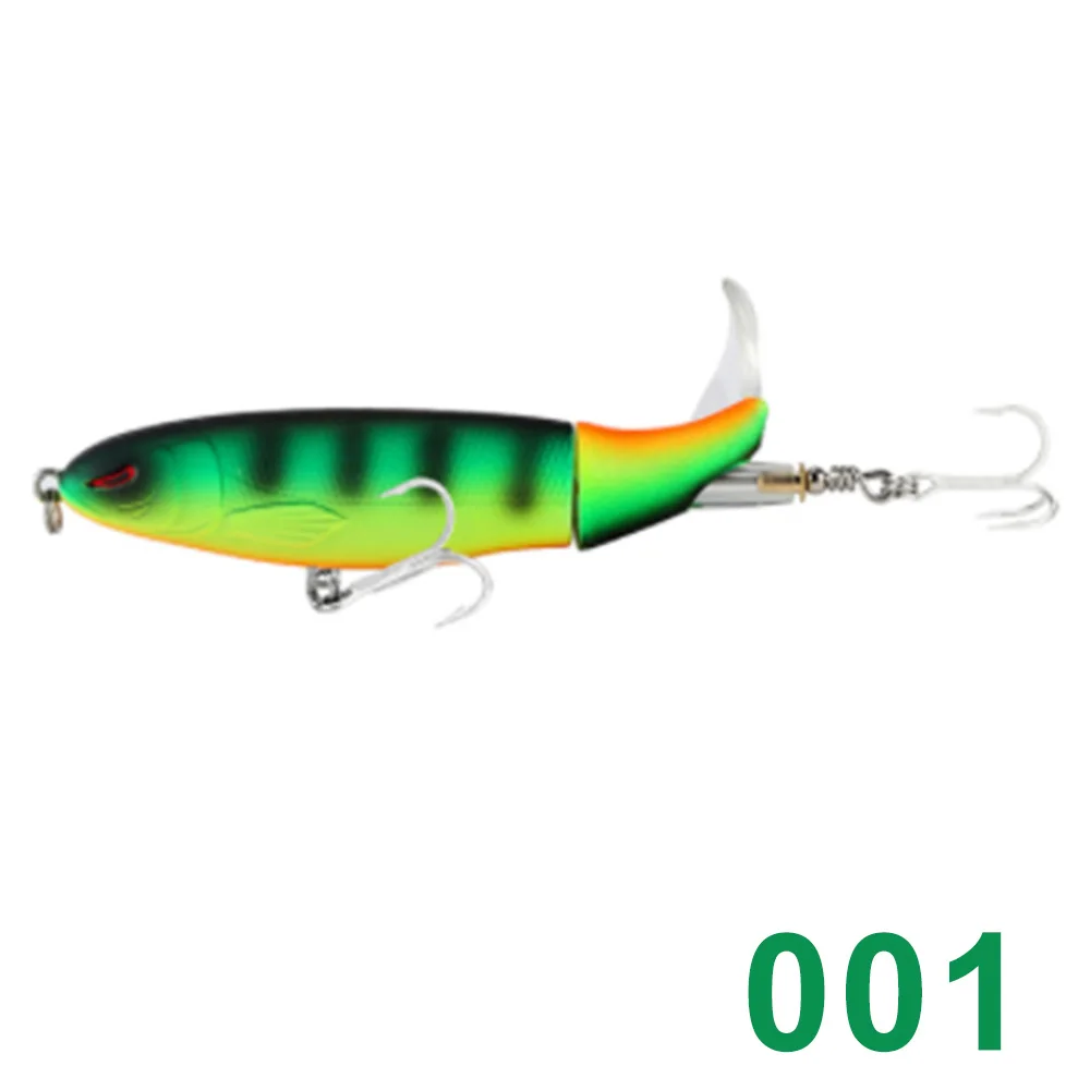 Hunthouse Whopper plopper topwater Fishing Lure Soft Rotating Tail