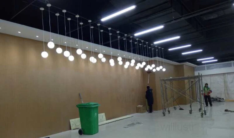 glass pendant light 