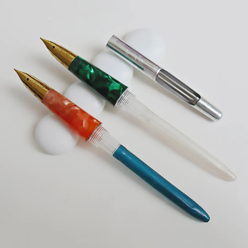 Nostalgic Wing Sung 237 целлюлоидная акриловая перьевая ручка Wingsung с красивыми узорами 0,5 мм Отличная офисная ручка для письма