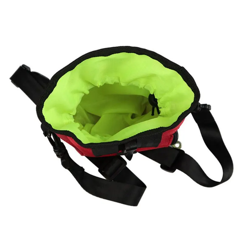Обработанная тренировочная сумка для собак тренировочная нейлоновая прокладка Ткань Водонепроницаемая поясная сумка для еды для обучения собак Беговая сумка для обучения собаки