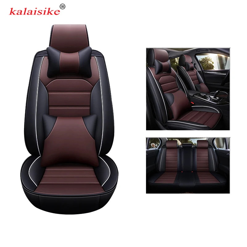 kalaisike universal leather car seat covers for Lexus all models RC CT