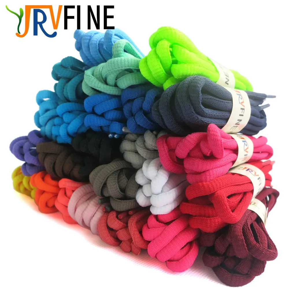 Yjrvfine 2 Pair Superior Half Round 1/4"shoe Laces Oval Athletic Oval
