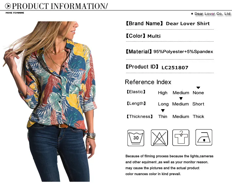Multicolor-Plant-Print-Women-Shirt-LC251807-22-31351_
