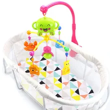 Детская кроватка кровать колокольчик коляска игрушка мобильный музыкальный Животное мультфильм кровать колокольчик новорожденных подвесное сиденье в автомобиль колокольчик обучающая погремушка g4