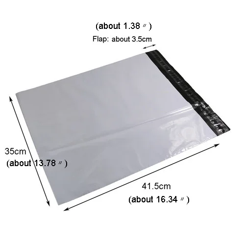50pcs Plastic Envelope Bag Self seal Adhesive Courier Storage Bags