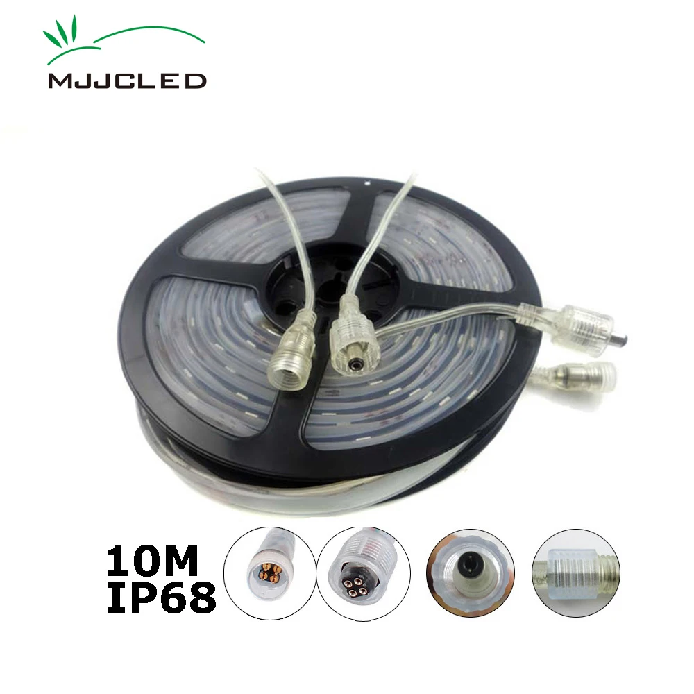 12V LED Strip Waterproof IP68 LED Stripes Outdoor 10M 300LEDs SMD 5050