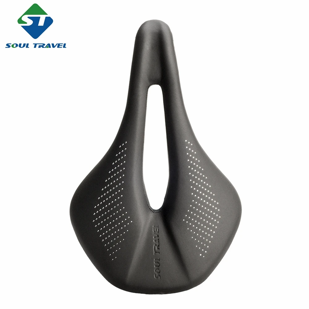 Soul Travel Ultra light Road Bike Saddle Road Bike Seat T700 3K Carbon