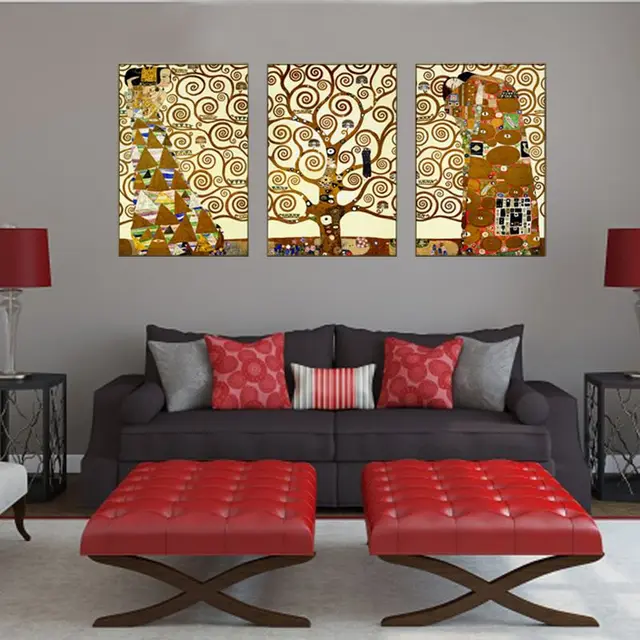 Picture Print Cheap Price Art Pictures Abstract Tree Large HD Modern