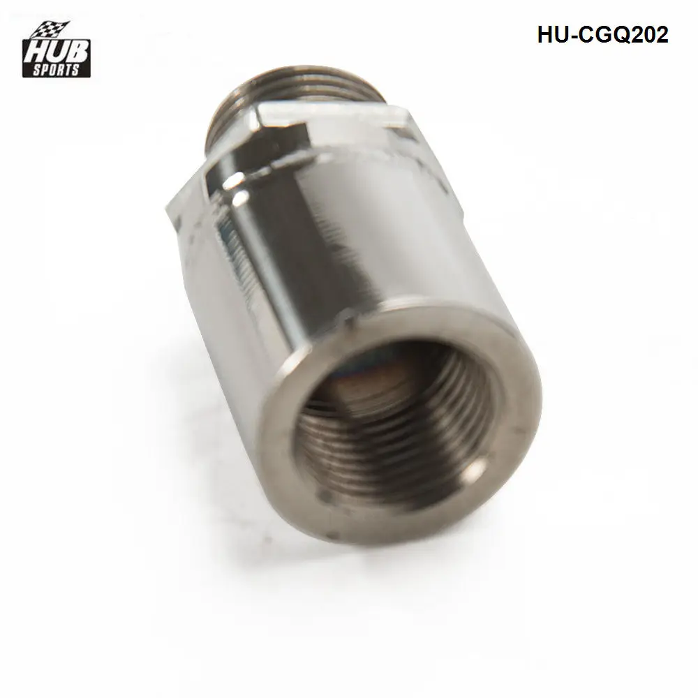 Hubsports  -O2 stainless steel oxygen sensor bung adapter extension extender M18-1.5 HU-CGQ202