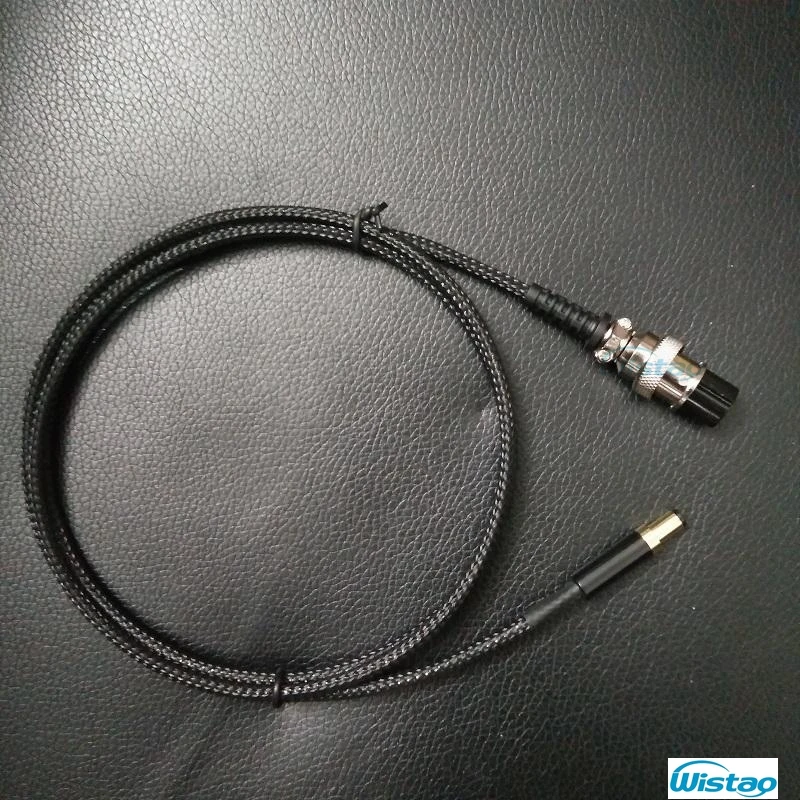 

IWISTAO DC Power interconnection Cable Aerospace 3 Pins Female DC plug gold-plated 5.5/2.5 DC silver-plated Teflon wire