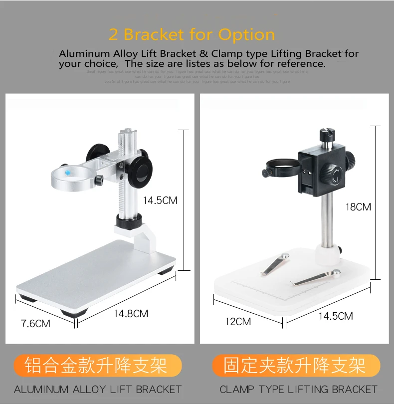 USB Handheld Electronic 1000X Microscope with 4.5 Inch HD LED Screen Display & 8 LED Lights Battery Built-in for Precise Measure_10