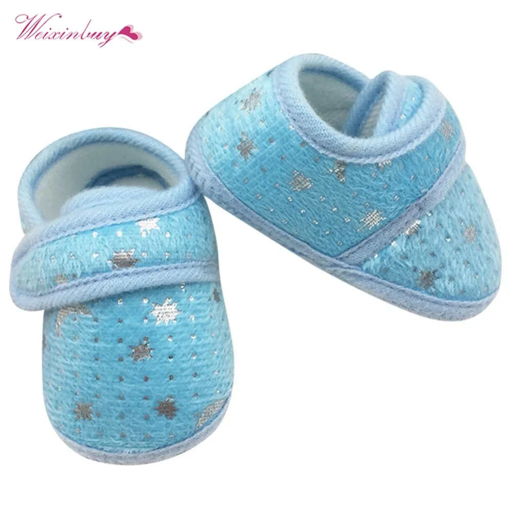 Toddler Baby Kid Girl Solid Shoes Soft PU Leather Anti-Slip Prewalker 0-12 Month