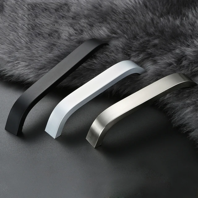 Best Price Kitchen Cabinet Knobs and Handles Black Furniture Handle for Cabinet Drawer Pulls Hardware 96mm/128mm/160mm/192mm Best Price Kitchen Cabinet Knobs and Handles Black Furniture Handle for Cabinet Drawer Pulls Hardware 96mm/128mm/160mm/192mm