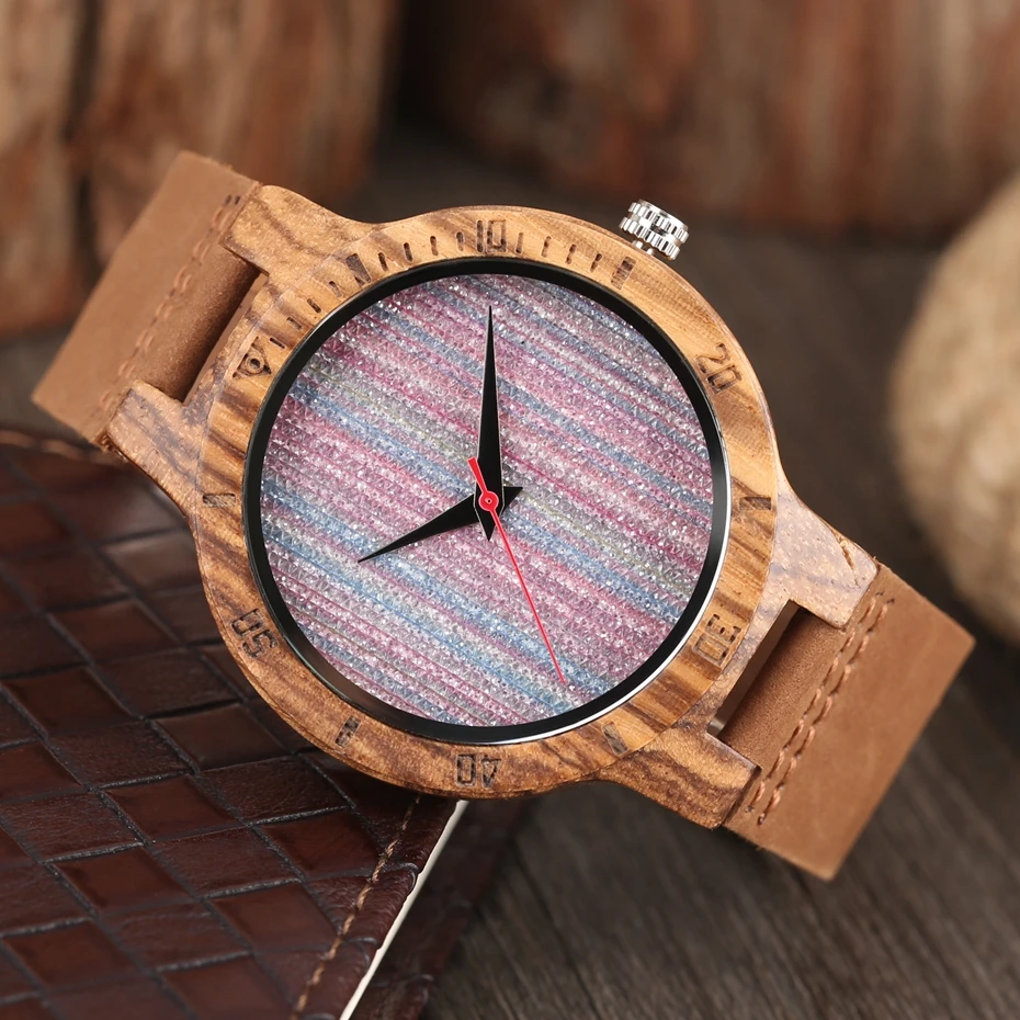 2017 NEW 4 Types Creative Wood Watch 100% Natural Bamboo Wooden Quartz Unique Wrist Watch Sport Clock Male Fashion Gift relogio masculino (22)