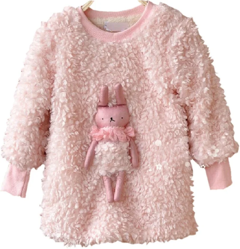 2018 Autumn Winter New Arrival Thicken Cute Rabbit