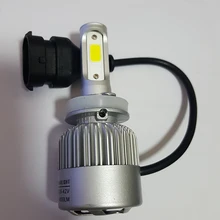 White 12V 24V H1 H3 H4 H7 H8 H9 H11 H13 H27 881 9004 9005 9006 9007 COB LED car headlight bulbs 36W bi beam headlamp fog light