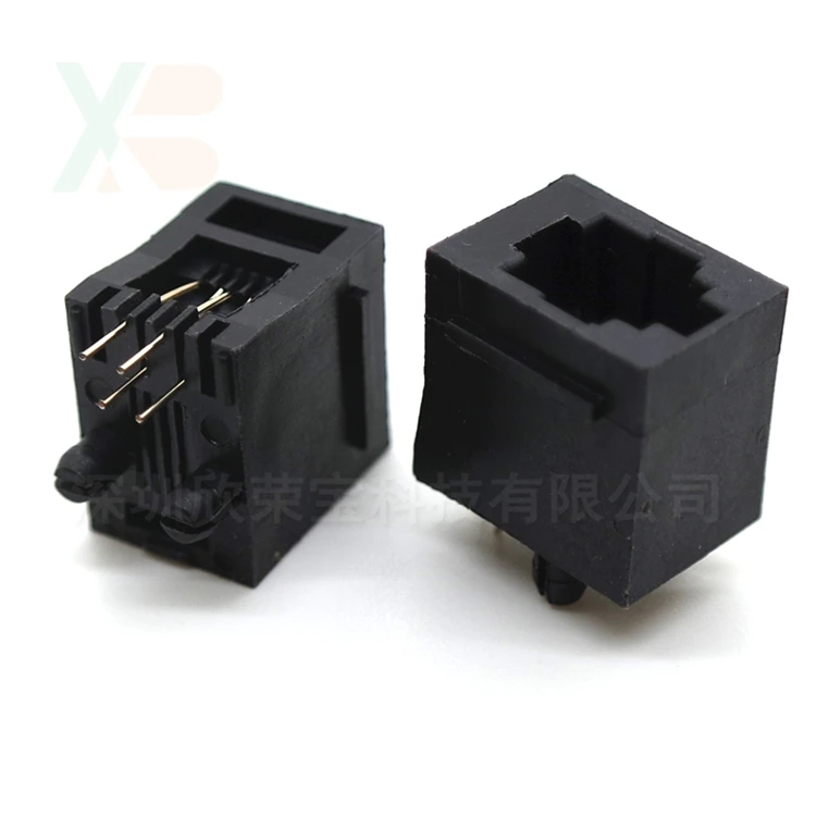 10Pcslot Rj11 Socket Telephone 52 4P 180 Degrees 6Pin Crystal Female 4P4C huismerk kopen in de aanbieding 10Pcslot Rj11 Socket Telephone 52 4P 180 Degrees 6Pin Crystal Female 4P4C huismerk kopen in de aanbieding