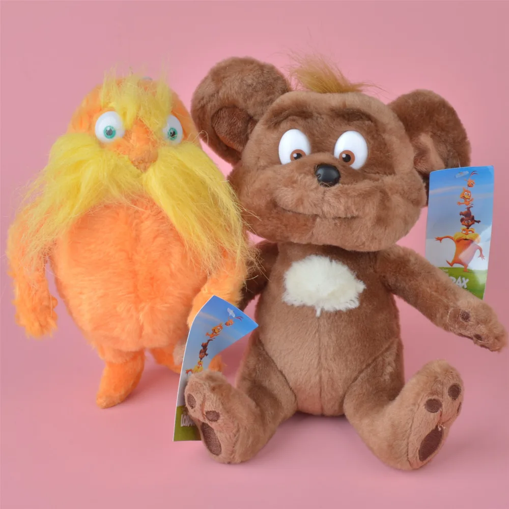 2 шт./компл. 30 см Lorax & Bear детская игрушка рождественский подарок для малышей мягкая