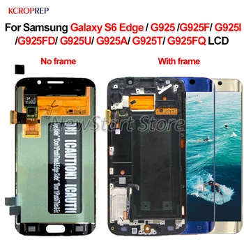 

For Samsung Galaxy S6 Edge LCD Display Touch Screen Digitizer Assembly 5.1" For Samsung S6 Edge G925 G925F SM-G925F lcd