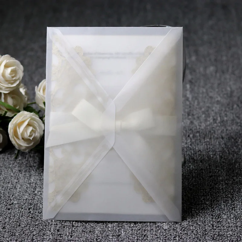  OLOEY Flash European Laser Cutting Invitation Holiday Greeting Card Christmas Card Wedding Invitati - 33017681854