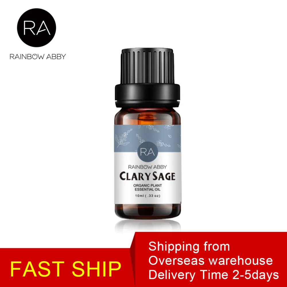 Natural Clary Sage Essential Oil Skin Effect Nursing Hair Oil