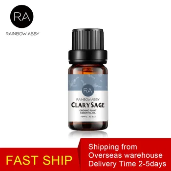 

Pure Clary Sage Essential Oils Deep Clean Oily Hair Facial Oil-control Balance Nursing Oil Water-soluble Aromatherapy Oil 10ml