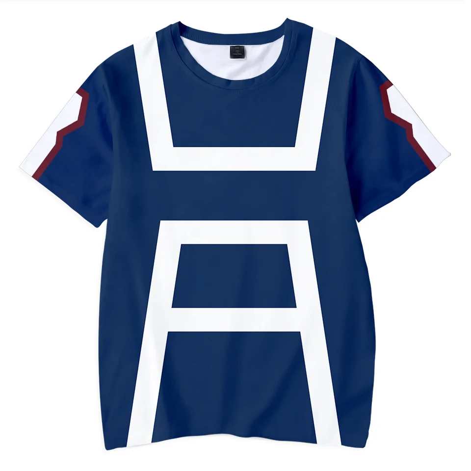 

Hot Anime My Hero Academia Cartoon T-shirts Mouwen Harajuku hip-hop Casual Tshirt Kids Cosplay Plus Size Tops Hight Quality