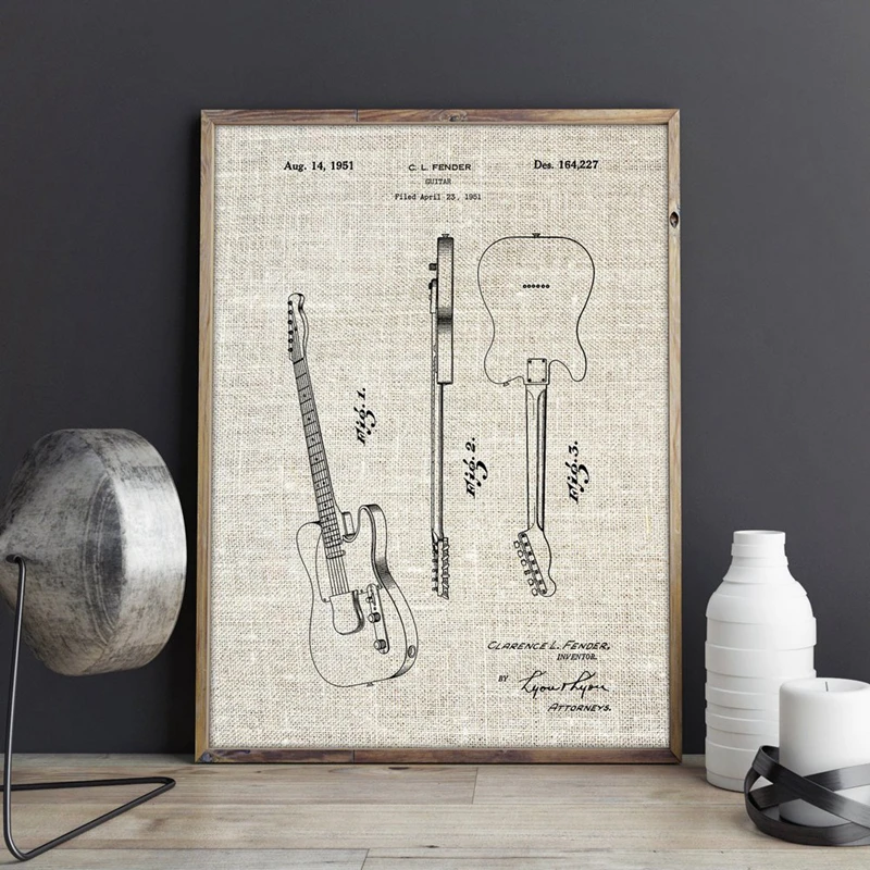 Electric Guitar Art Prints
