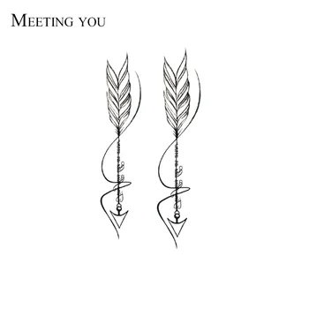 

2017NEW Arrows waterproof tatto stickers, posted a couple of cool tattoos temporary tattoo sticker