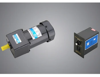 

4 motor 90W 220V single phase AC gear motors with 4 speed control ratio 60:1 AC reversible motor Electrical Equipment Supplies