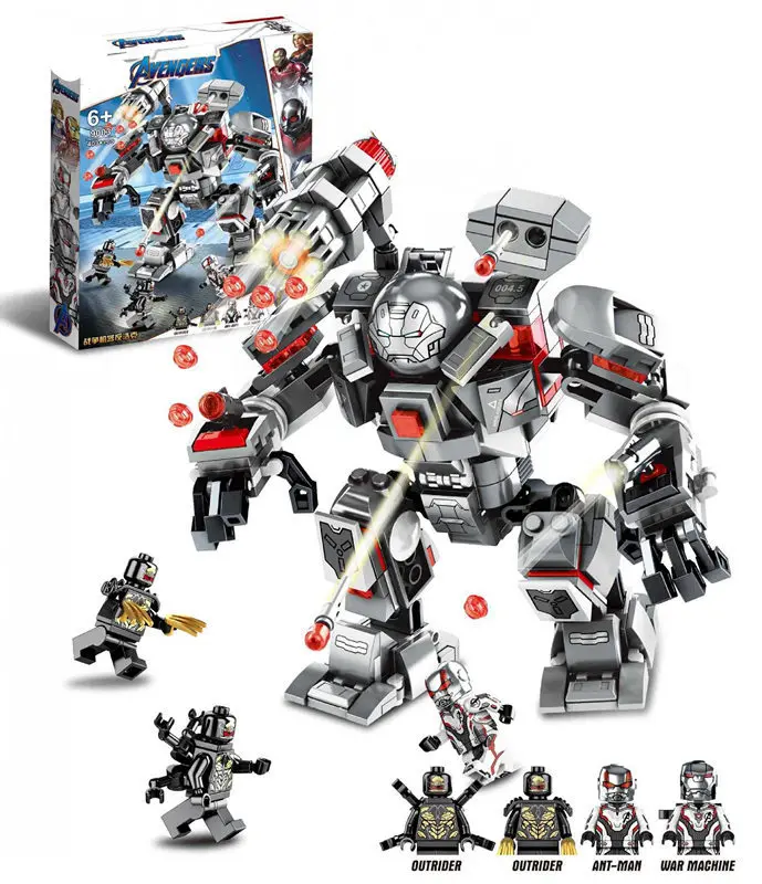 

in stock Super Heroes Toys Compatible Legoing 07120 76124 War Machine Buster Set Building Blocks Bricks Assembled Gifts