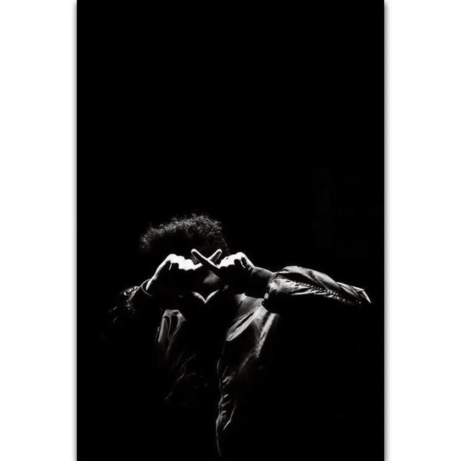 

Q2663 Posters and Prints The Weeknd Abel Makkonen Singer Rapper Music 20x30 24x36 Art Poster Canvas Painting Home Decor