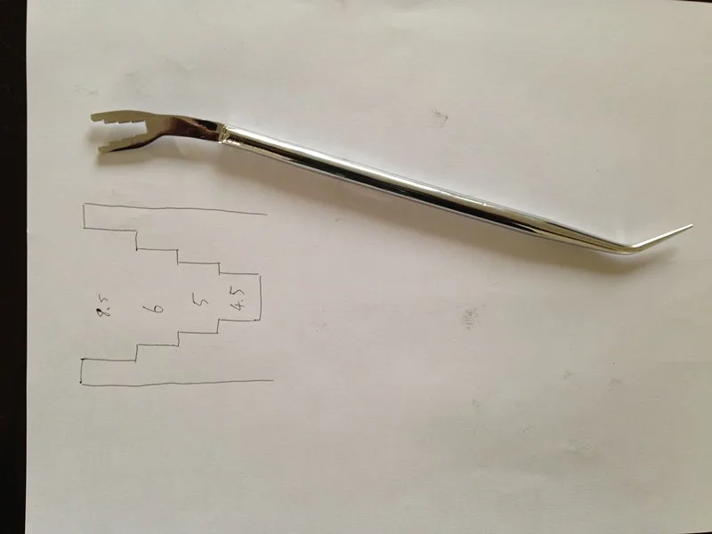 Инструмент для настройки фортепиано многоцелевой карты для ногтей Потяните круглый кардин гаечный ключ cardin pull