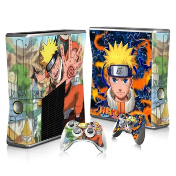 

Famous game stickers Vinyl Skin Sticker Protector console and 2 controller skins Stickers for XBOX 360 SLIM