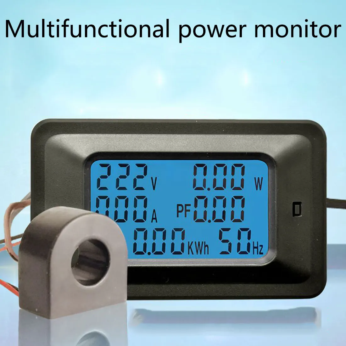 

AC 20A/100A Digital Voltage Meters Indicator Power Energy Voltmeter Ammeter Current Amps Volt wattmeter tester Detector 110~250V