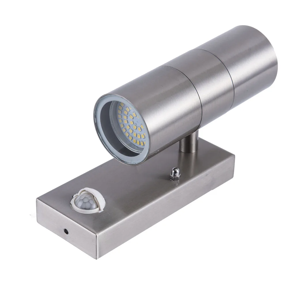 sensor stainless steel wall lights induction Movement and the human body sensing function more energy-saving outdoor wall lamp