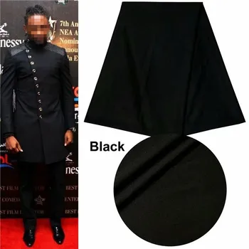 

Black lace fabric 2019 high quality lace suit fabric for men latest bazin brode fabric soft guinea brocade fabric 10yard/lot L-7