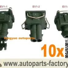 Longyue 10 шт. EV1 женский Топливная форсунка разъем EV1-1, EV1-2, EV1-3 чехол для Fiat, Ford, VW, Renault