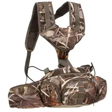 Fishing Bag Multi-Purpose Outdoor Adjustable Backpack Bag Fishing Sling Pack Reel Lure Bags Pesca Fishing Tackle Bag Reed Camo