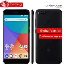 Глобальная версия Сяо Mi Ми A1 MiA1 Snapdragon 625 смартфон 4 ГБ 64 ГБ отпечатков пальцев FDD 5.5 “Android ОДИН двойной 12.0MP Камера FCC CE