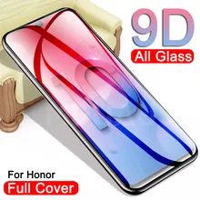 Полное покрытие из закаленного стекла для Huawei Honor 10 Lite V10 V9 Play V20 Защитная пленка для Honor 9 8 Lite
